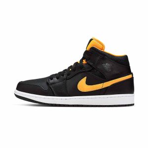 Jordan Air Jordan 1 Mid 'Black/University Gold'