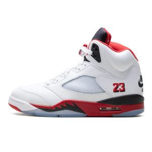 Air Jordan 5 "Fire Red - Black Tongue (2025)"